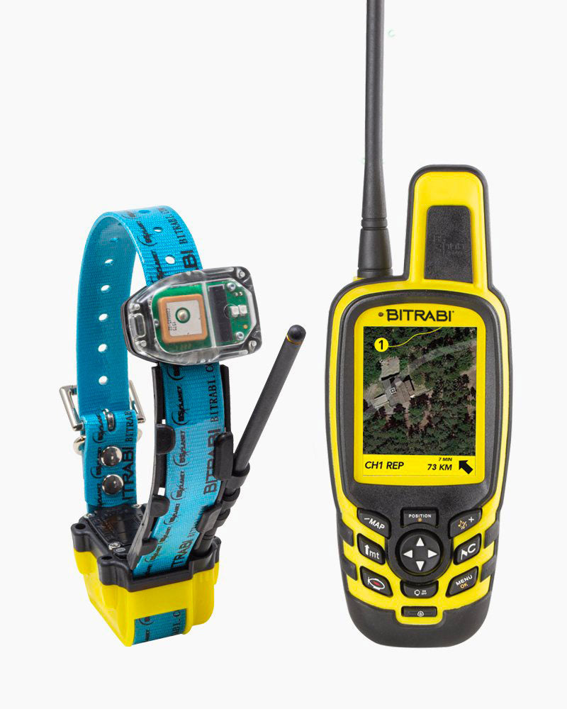 KIT Mito 5300 Open-Map    Kit MITO 5300 PRO collare satellitare GPS e GSM per cani da caccia + 3000 OPENMAP UNICO localizzatore satellitare per cani da caccia