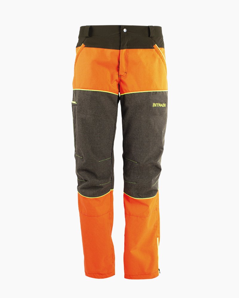 Pantalone da caccia antispino e antistrappo alta visibilità TITAN EXTREME